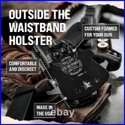 Left-Hand OWB Kydex Holster for Heckler & Koch VP9SK RDS Secure & Comfortable Left-Hand OWB Kydex Holster for Heckler & Koch VP9SK RDS Secure & Comfortable