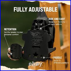 Left-Hand OWB Kydex Holster for Heckler & Koch VP9SK RDS Secure & Comfortable Left-Hand OWB Kydex Holster for Heckler & Koch VP9SK RDS Secure & Comfortable