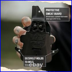 Left-Hand OWB Kydex Holster for Heckler & Koch VP9SK RDS Secure & Comfortable Left-Hand OWB Kydex Holster for Heckler & Koch VP9SK RDS Secure & Comfortable