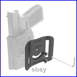 Level 2 Light Bearing Holster with Adjustable Rotating Paddle, T40 Orpaz