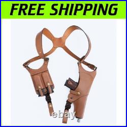 Lightweight & Durable Adjustable Leather Holster for Left-Handed Concealed Carry