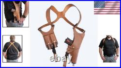 Lightweight & Durable Adjustable Leather Holster for Left-Handed Concealed Carry