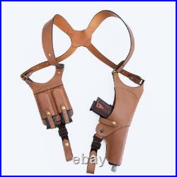 Lightweight & Durable Adjustable Leather Holster for Left-Handed Concealed Carry