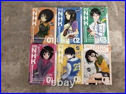 Lot OF 6 Welcome To The N. H. K Tokyopop Manga 1-5 & 8 UNREAD