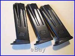 Lot of 3 HK H&K USP compact 9mm and P2000 10rd Magazine Factory mag NEW! SALE
