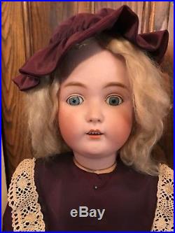 Lt 5 Antique Victorian German Bisque Head Doll Kestner H K 14 171 Germany 26 In