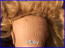 Lt 5 Antique Victorian German Bisque Head Doll Kestner H K 14 171 Germany 26 In