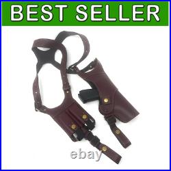 Luxury Leather Shoulder Holster for 38 Special Durable & Comfortable Fit Luxury Leather Shoulder Holster for 38 Special Durable & Comfortable Fit