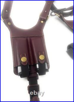 Luxury Leather Shoulder Holster for 38 Special Durable & Comfortable Fit Luxury Leather Shoulder Holster for 38 Special Durable & Comfortable Fit