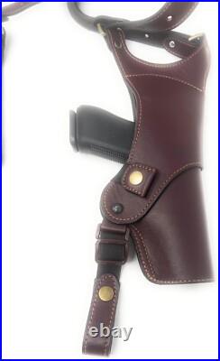 Luxury Leather Shoulder Holster for 38 Special Durable & Comfortable Fit Luxury Leather Shoulder Holster for 38 Special Durable & Comfortable Fit