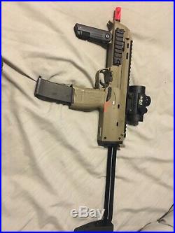 MP7 GBB AirSoft Gun With Holographic Sight