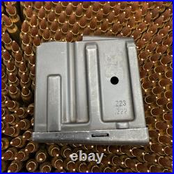 Mag Heckler & Koch SL6 or 630 Factory OEM Magazine. 222.223 Blued Steel Clip HK