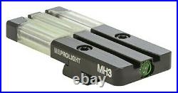 Mepro USA 632253108 Ft Bullseye HK 45, 45cvp9 Front Green Pistol Sight