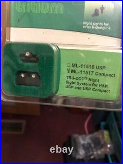 Meprolight ML-11517 Compact Tru Dot Night Sight System H&K USP Pistol