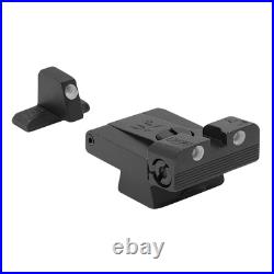 Meprolight Tru-Dot Green Tritium Sight Set Fits HK USP, Adjustable #215163101