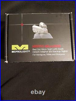 Meprolight microRDS H&K 45/P30/VP9 Red Dot Sight withBackup Sights & QD 88070505