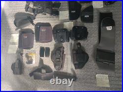 Mixed Lot 16 Gun Holsters Galco Safariland Desantis Bianchi Aker Uncle Mike's JP