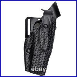 Model 6360 ALS/SLS Mid-Ride Level III Retention Duty Holster Black