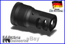 Mündungsbremse Gewinde für ASE UTRA Schalldämpfer spezial für H&K MR308 + MR223