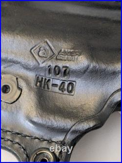 NEW Aker RH Model 107 FlatSider XR7 Shoulder Holster Heckler & Koch USP 9/USP 40