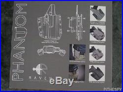 New Raven Concealment H&k Hk Usp Compact 9 40 Full Shield Phantom Kydex Holster