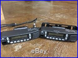 NICE Kenwood Nexedge 700H-K VHF Mobile Radio Dual Control Head Mic and Speaker