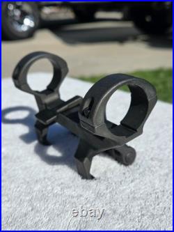New, Heckler & Koch G3 claw-type scope mount W. German/30mm rings with1 inserts