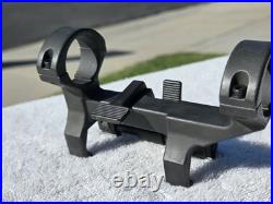 New, Heckler & Koch G3 claw-type scope mount W. German/30mm rings with1 inserts