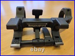 New, Heckler & Koch G3 claw-type scope mount W. German/30mm rings with1 inserts