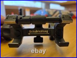 New, Heckler & Koch G3 claw-type scope mount W. German/30mm rings with1 inserts