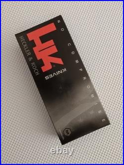New Hk Hogue Exemplar Clip Point 54359 Heckler & Koch Folding Knife 154CM Folder