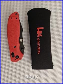 New Hk Hogue Exemplar Clip Point 54359 Heckler & Koch Folding Knife 154CM Folder