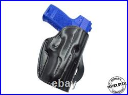 OWB Quick Draw Right Hand Leather Paddle Holster Fits Heckler & Koch 45 COMPACT