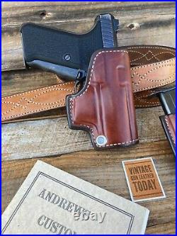 Old School 1980s Retro Andrews Speed Scabbard Holster For HK H&K P7M8 P7M13