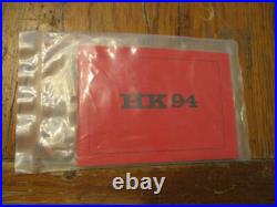 Original Heckler & Koch HK 94 Semi Auto Rifle Manual NEW in Package