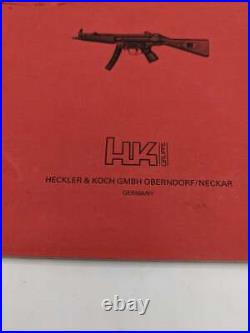 Original Heckler & Koch HK MP5 Submachine Gun Spare Parts Catalogue