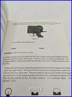 Original Heckler & Koch HK SP89 Pistol Instruction Manual 9mm x 19mm Parabellum