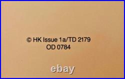 Original Hk Heckler & Koch P7 Pistol 9mmx19 Instr. Maint. & Repair Manual German