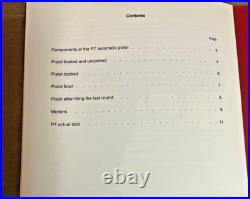 Original Hk Heckler & Koch P7 Selfloading Pistol Functional Manual 9mmx19