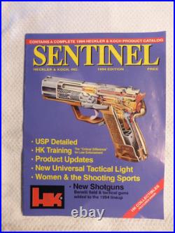Original Sentinel Heckler & Koch Product Catalog, 1994, Featuring HK Collectibles