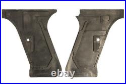 Original Vintage Factory HK H&K P7 Heckler & Koch Black Plastic Pistol Grips 9mm