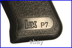 Original Vintage Factory HK H&K P7 Heckler & Koch Black Plastic Pistol Grips 9mm