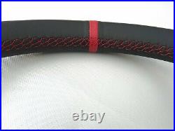 PORSCHE 911 BOXSTER CAYENNE MACAN PANAMERA NAPPA STEERING WHEEL heated RED MARK