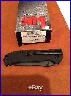 PROTOTYPE H&K 14302BT Mini-Ascender Folding Knife BT2 HK BenchMade Brand New NIB