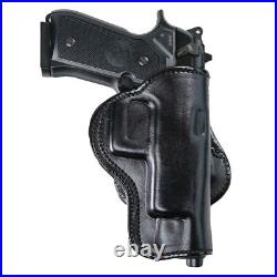 Paddle Holster For Hk Hk45. Owb Leather Paddle With Adjustable Cant