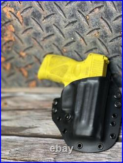 Pancake Style Boltaron Forward Cant OWB Gun Holster Belt Slide