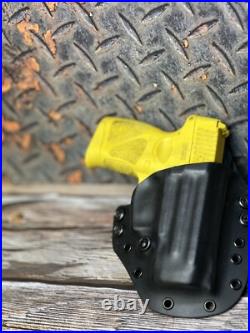 Pancake Style Boltaron Forward Cant OWB Gun Holster Belt Slide