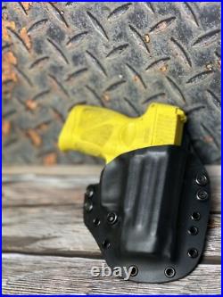 Pancake Style Boltaron Forward Cant OWB Gun Holster Belt Slide