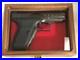 Pistol-Gun-Presentation-Case-Glass-Top-Wood-Box-For-H-k-P7-Heckler-And-Koch-D-01-pzxp