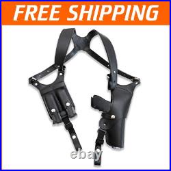 Premium Leather Shoulder Holster for Concealed Carry Right Hand Adjustable Premium Leather Shoulder Holster for Concealed Carry Right Hand Adjustable